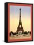 Eiffel Tower-null-Framed Stretched Canvas