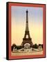 Eiffel Tower-null-Framed Stretched Canvas