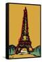 Eiffel Towerparis France-Whoartnow-Framed Stretched Canvas