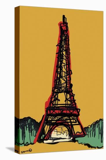 Eiffel Towerparis France-Whoartnow-Stretched Canvas