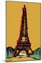 Eiffel Towerparis France-Whoartnow-Mounted Giclee Print