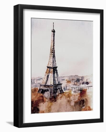 Eiffel View-Boho Hue Studio-Framed Art Print