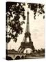Eiffel Views I-Rachel Perry-Stretched Canvas