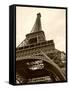 Eiffel Views II-Rachel Perry-Framed Stretched Canvas