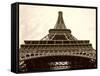 Eiffel Views III-Rachel Perry-Framed Stretched Canvas