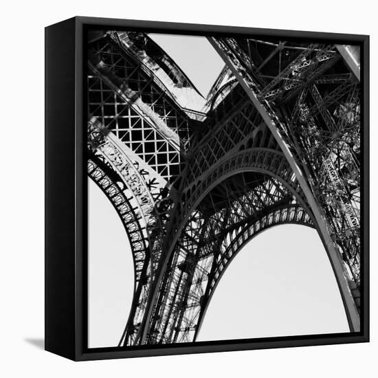 Eiffel Views Square II-Emily Navas-Framed Stretched Canvas