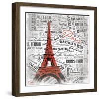 Eiffel-OnRei-Framed Art Print