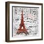 Eiffel-OnRei-Framed Art Print