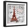 Eiffel-OnRei-Framed Art Print