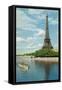Eiffell Tower-Alan Paul-Framed Stretched Canvas