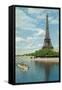 Eiffell Tower-Alan Paul-Framed Stretched Canvas