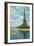 Eiffell Tower-Alan Paul-Framed Art Print