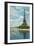 Eiffell Tower-Alan Paul-Framed Art Print