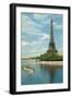 Eiffell Tower-Alan Paul-Framed Art Print