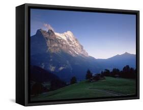 Eiger, Grindelwald, Berner Oberland, Switzerland-Jon Arnold-Framed Stretched Canvas