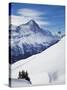 Eiger, Grindelwald, Jungfrau Region, Bernese Oberland, Switzerland-Gavin Hellier-Stretched Canvas