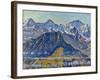 Eiger, Moench and Jungfrau in the Sun-Ferdinand Hodler-Framed Giclee Print