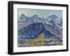 Eiger, Moench and Jungfrau in the Sun-Ferdinand Hodler-Framed Premium Giclee Print