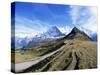 Eiger, Monch and Jungfrau, Bernese Oberland, Swiss Alps, Switzerland-Hans Peter Merten-Stretched Canvas