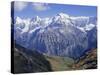 Eiger, Monch, Jungfrau Mountains, Bernese Oberland, Swiss Alps, Switzerland, Europe-Andrew Sanders-Stretched Canvas