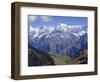 Eiger, Monch, Jungfrau Mountains, Bernese Oberland, Swiss Alps, Switzerland, Europe-Andrew Sanders-Framed Photographic Print