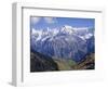 Eiger, Monch, Jungfrau Mountains, Bernese Oberland, Swiss Alps, Switzerland, Europe-Andrew Sanders-Framed Photographic Print