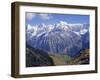 Eiger, Monch, Jungfrau Mountains, Bernese Oberland, Swiss Alps, Switzerland, Europe-Andrew Sanders-Framed Photographic Print