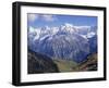 Eiger, Monch, Jungfrau Mountains, Bernese Oberland, Swiss Alps, Switzerland, Europe-Andrew Sanders-Framed Photographic Print