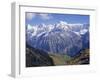 Eiger, Monch, Jungfrau Mountains, Bernese Oberland, Swiss Alps, Switzerland, Europe-Andrew Sanders-Framed Photographic Print
