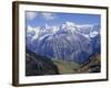 Eiger, Monch, Jungfrau Mountains, Bernese Oberland, Swiss Alps, Switzerland, Europe-Andrew Sanders-Framed Photographic Print