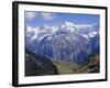 Eiger, Monch, Jungfrau Mountains, Bernese Oberland, Swiss Alps, Switzerland, Europe-Andrew Sanders-Framed Photographic Print