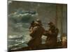 Eight Bells, 1886 (Oil on Canvas)-Winslow Homer-Mounted Giclee Print