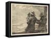 Eight Bells, 1887, Probably Printed C.1940 (Etching)-Winslow Homer-Framed Stretched Canvas