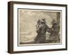 Eight Bells, 1887, Probably Printed C.1940 (Etching)-Winslow Homer-Framed Giclee Print