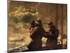 Eight Bells-Winslow Homer-Mounted Art Print