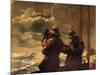 Eight Bells-Winslow Homer-Mounted Art Print