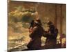 Eight Bells-Winslow Homer-Mounted Art Print