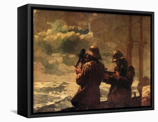 Eight Bells-Winslow Homer-Framed Stretched Canvas