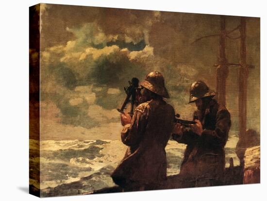 Eight Bells-Winslow Homer-Stretched Canvas