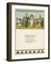 Eight Children Carrying Flowers-Kate Greenaway-Framed Art Print