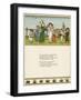 Eight Children Carrying Flowers-Kate Greenaway-Framed Art Print