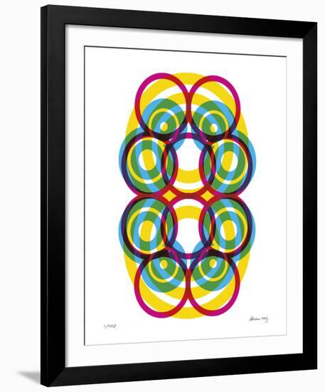 Eight Color-Adrienne Wong-Framed Giclee Print