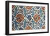 Eight Composite Iznik Polychrome Square Tiles, circa 1575-null-Framed Giclee Print