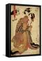 Eight Elegant (Poeti) Songs, C1811-C1814-Kikukawa Eizan-Framed Stretched Canvas