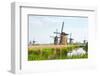 Eight from the Nineteen Windmills in Kinderdijk-Colette2-Framed Photographic Print