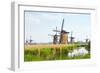 Eight from the Nineteen Windmills in Kinderdijk-Colette2-Framed Photographic Print