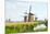 Eight from the Nineteen Windmills in Kinderdijk-Colette2-Mounted Photographic Print
