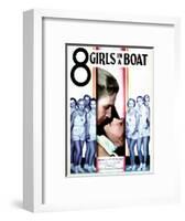 Eight Girls in a Boat - Movie Poster Reproduction-null-Framed Photo