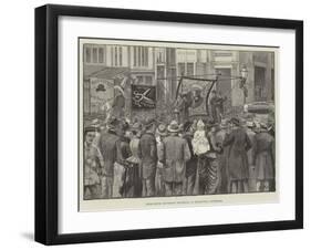 Eight-Hours Movement Procession in Melbourne, Australia-null-Framed Giclee Print