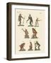 Eight Kinds of Monkeys-null-Framed Giclee Print